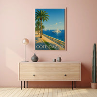 Côte DAzur Poster