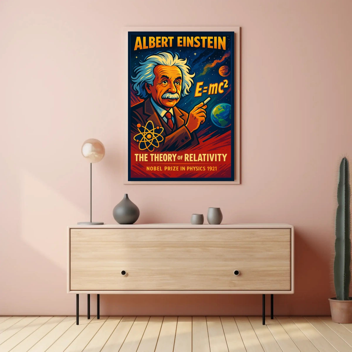 Albert Einstein The Theory Of Poster