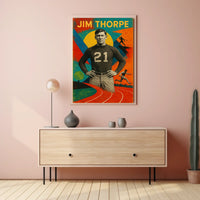 Jim Thorpe Athletic Legend Poster