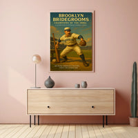 Brooklyn Bridegrooms Champions of the 1880s Poster