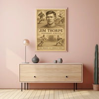 Jim Thorpe Legendary Athlete Jim Thorpe Poster