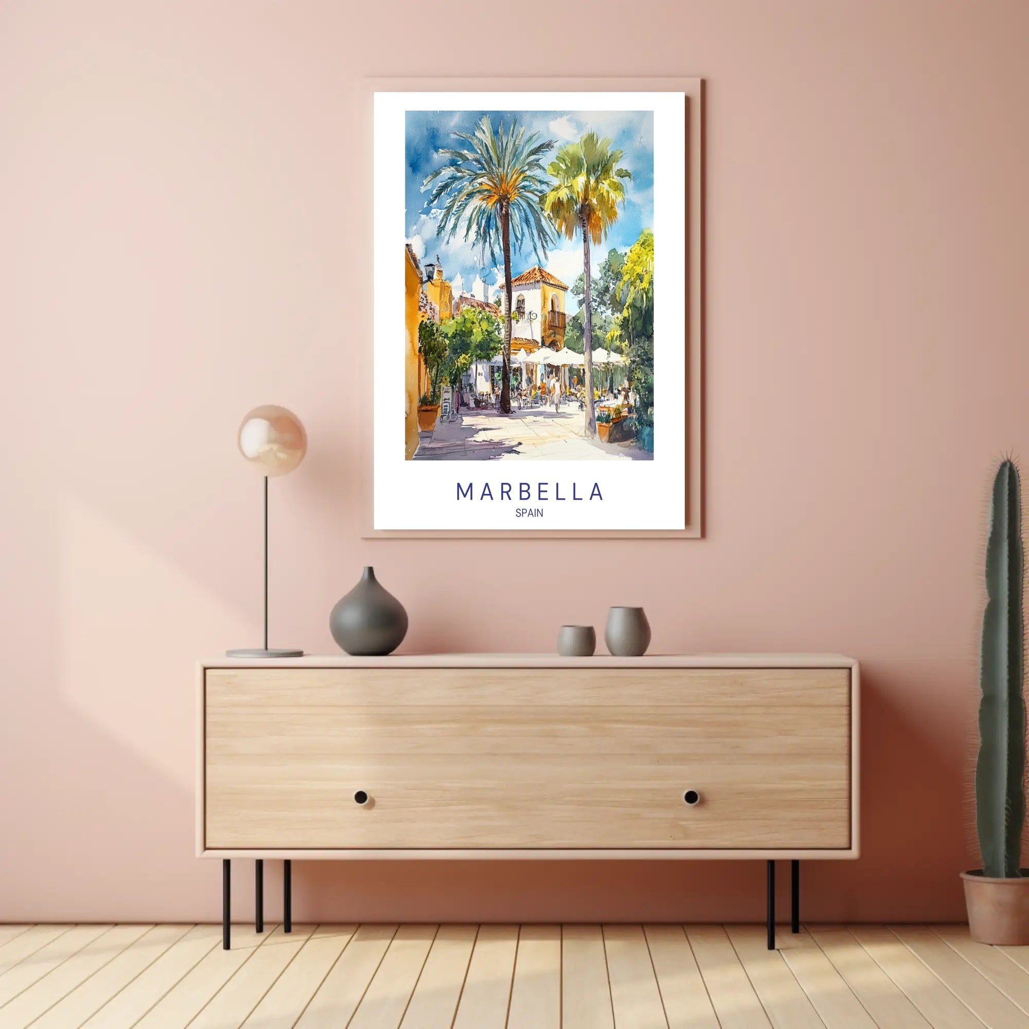 Marbella Charm Poster PosterGoat