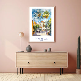 Marbella Charm Poster PosterGoat
