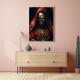 The Enigmatic Masked Figure Poster PosterGoat