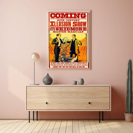 Magic Show Poster: Vintage-Style Theater Advertising