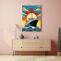 Voyage into the Sunset Poster