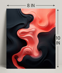 Fluid Abstraction Abstract Poster