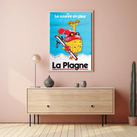 La Plagne Le Sourire En Plus Poster