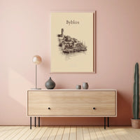 Byblos Ancient Port City Poster