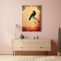 The Perched Raven Poster