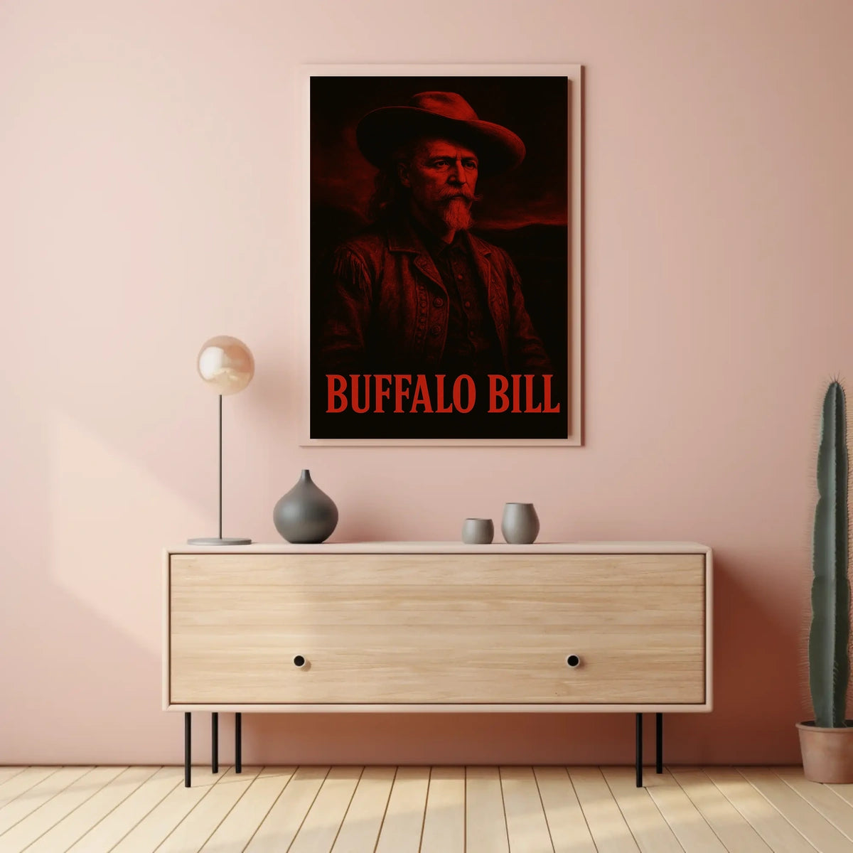 Buffalo Bill Western Heritage Historical Poster