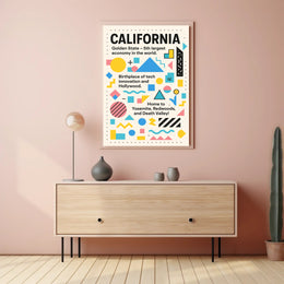 Discover California Poster
