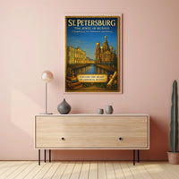 St. Petersburg The Jewel of Russia Poster