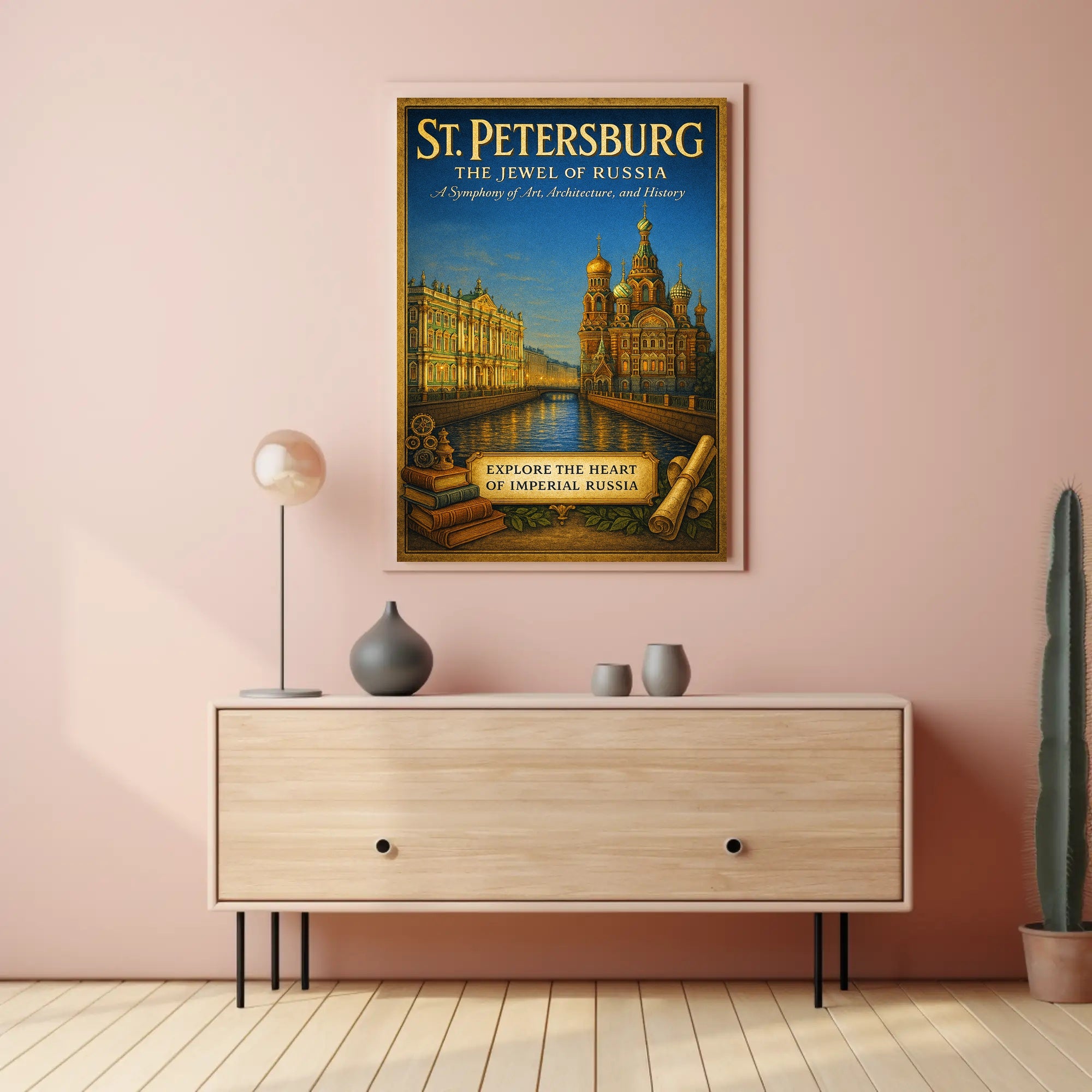 St. Petersburg The Jewel of Russia Poster
