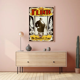 Vintage Herbert L. Flint Poster Historical or Presidential Poster