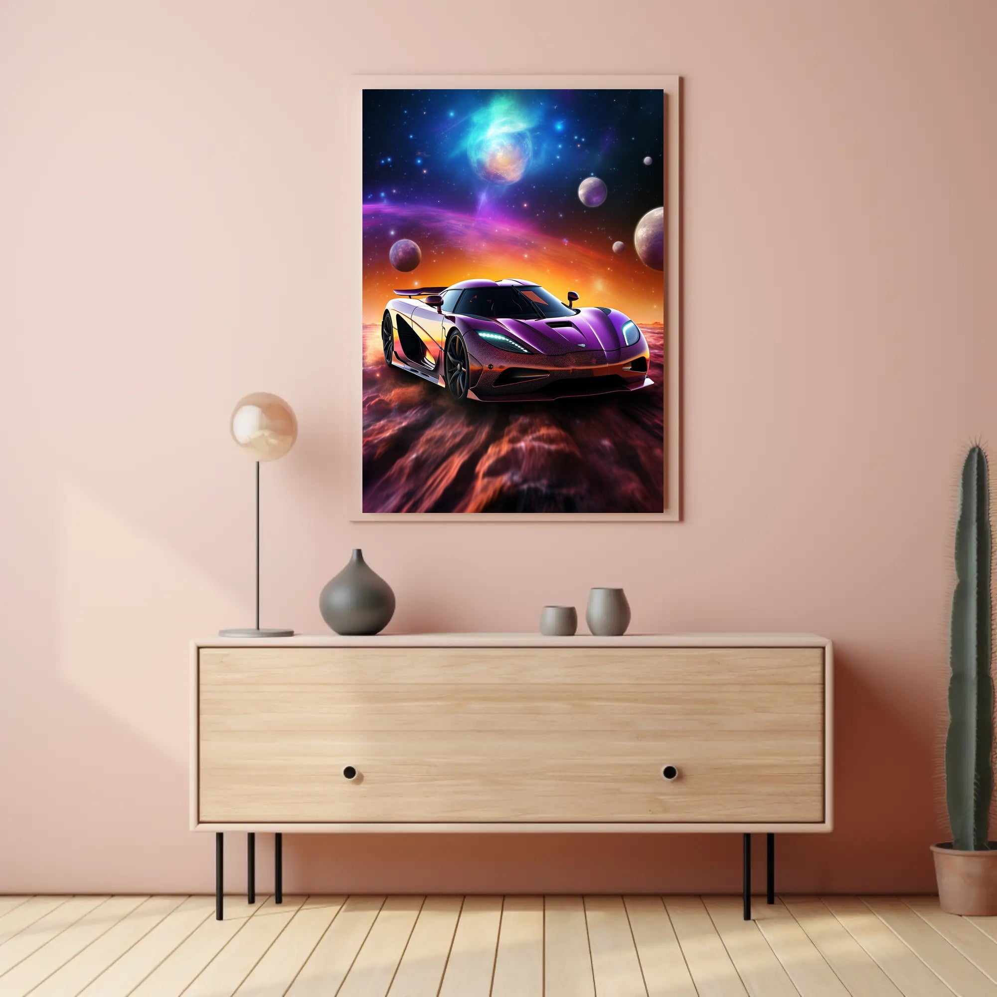 Cosmic Drive Poster PosterGoat