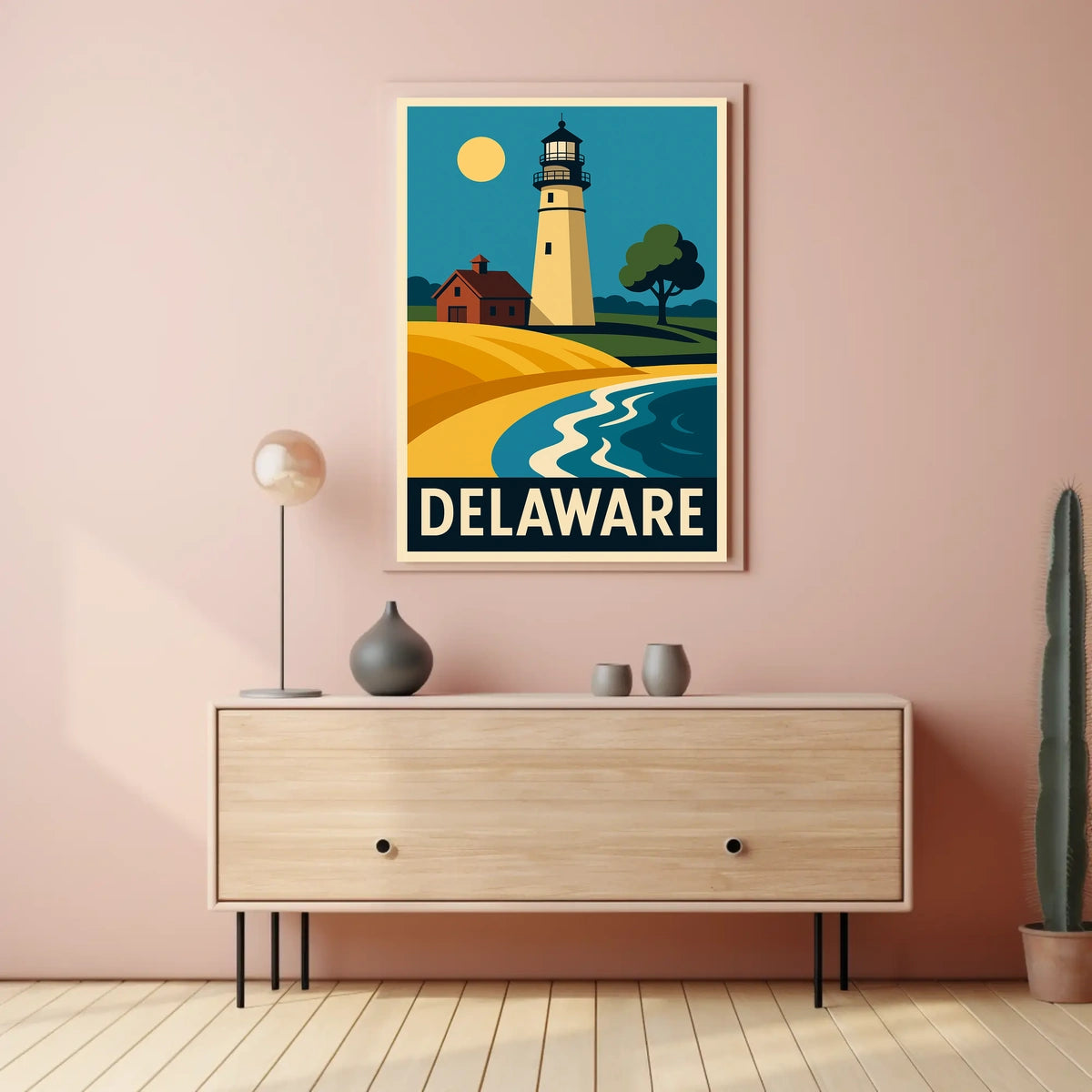 Delaware Lighthouse Poster