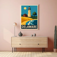 Delaware Lighthouse Poster