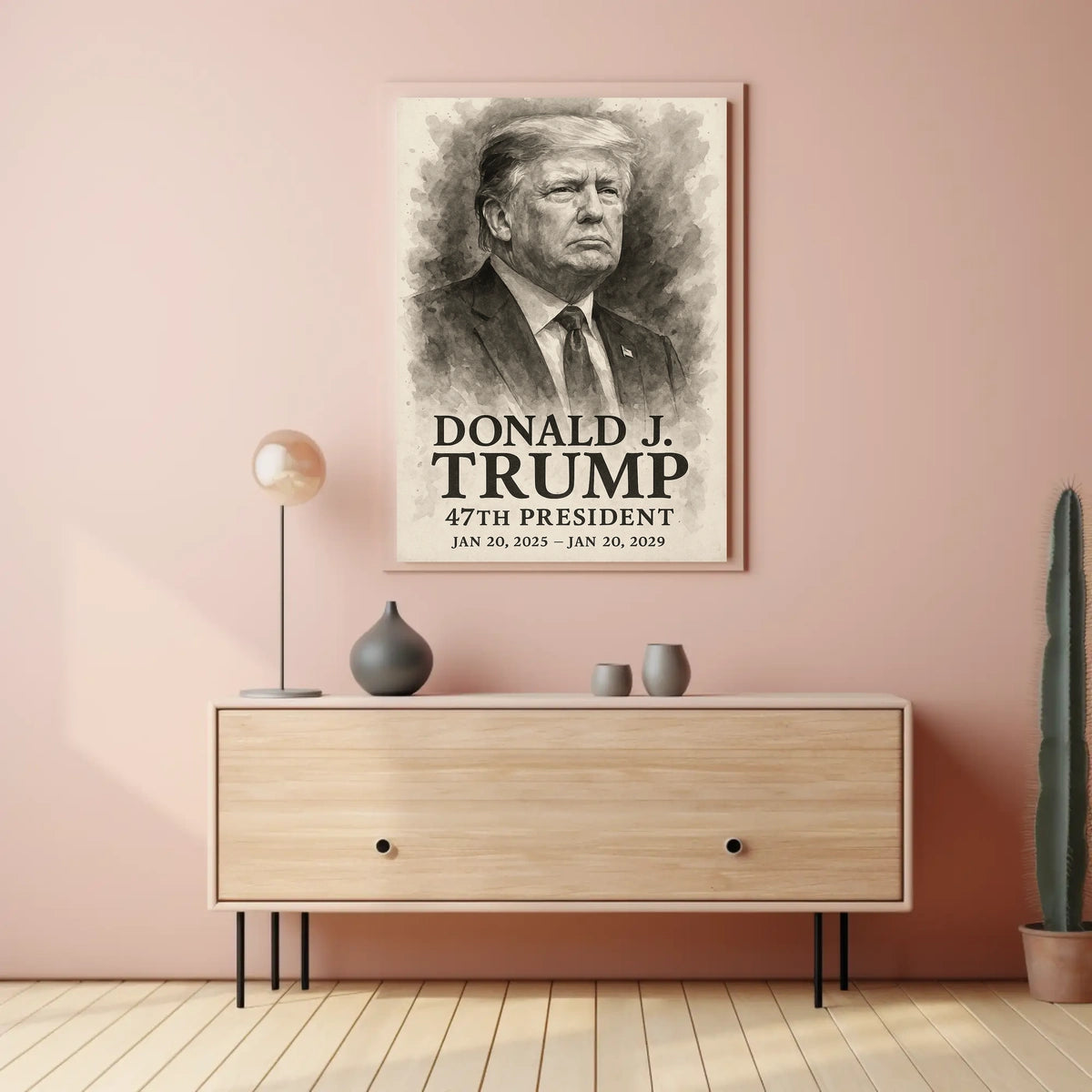 Donald J. Trump 47th President Poster