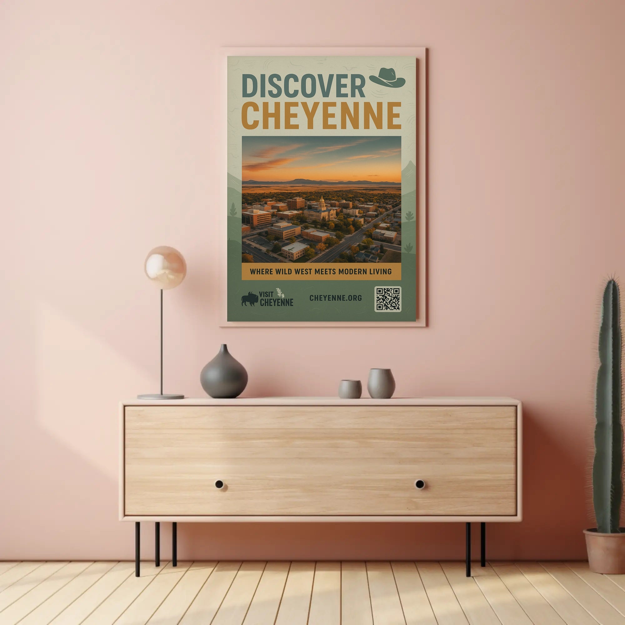 Discover Cheyenne Poster PosterGoat