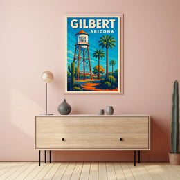Gilbert, Arizona Water Tower Poster