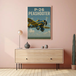 P-26 Peashooter Poster