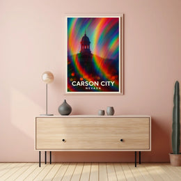 Carson City Nevada Scenic Photography Poster