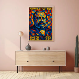 Grover Cleveland Presidential Tenure Poster