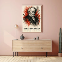 James Buchanan Poster: Historical Presidential Era Wall Art