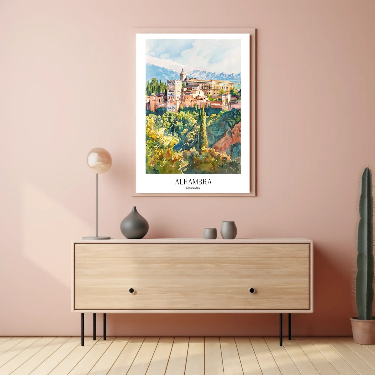Alhambra Granada Poster