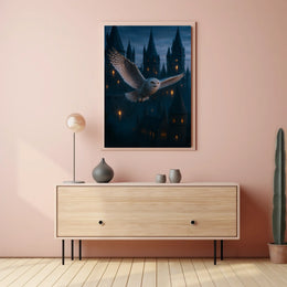 Enchanted Night Flight Poster