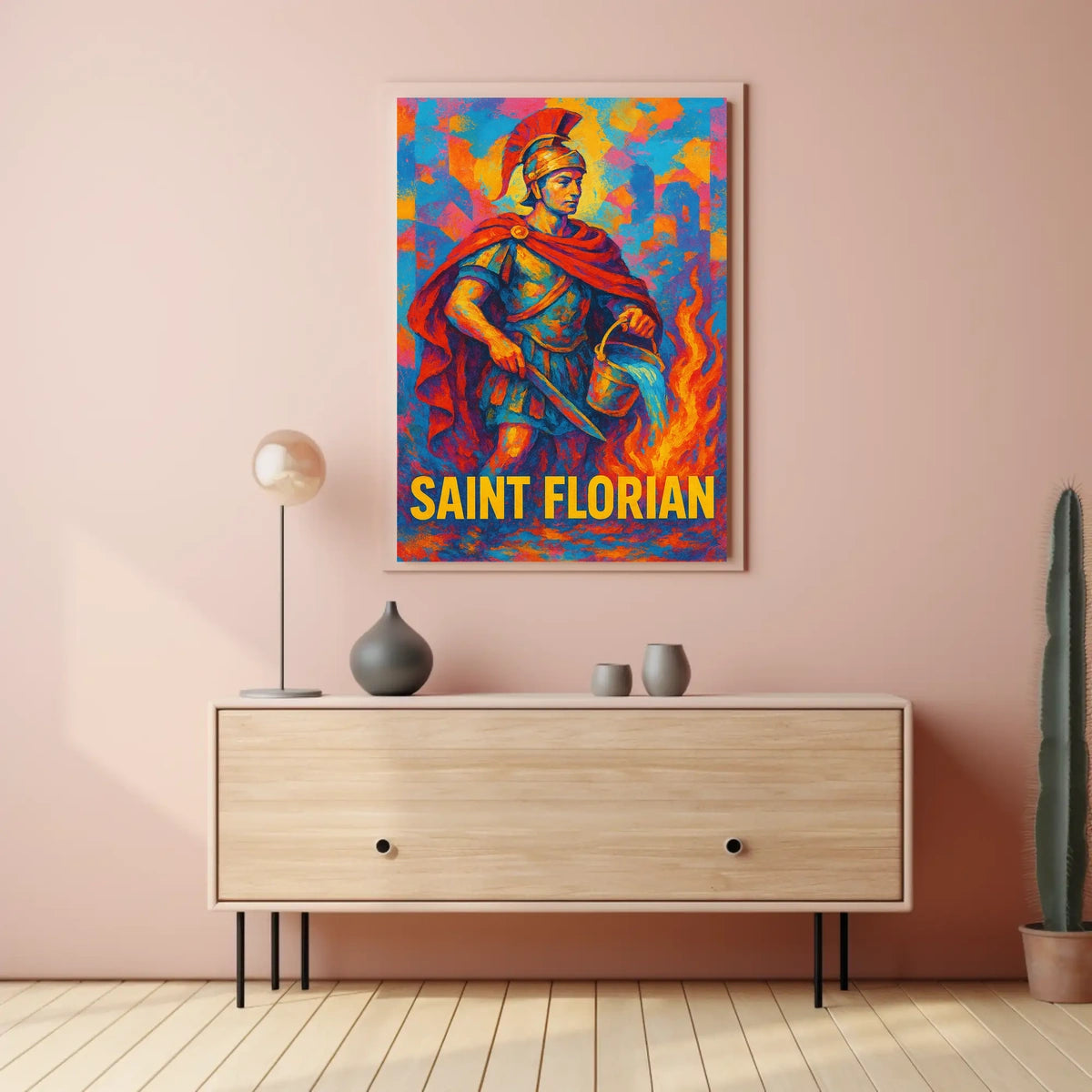 Saint Florian Poster