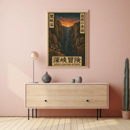 Deep Canyon Adventure Poster