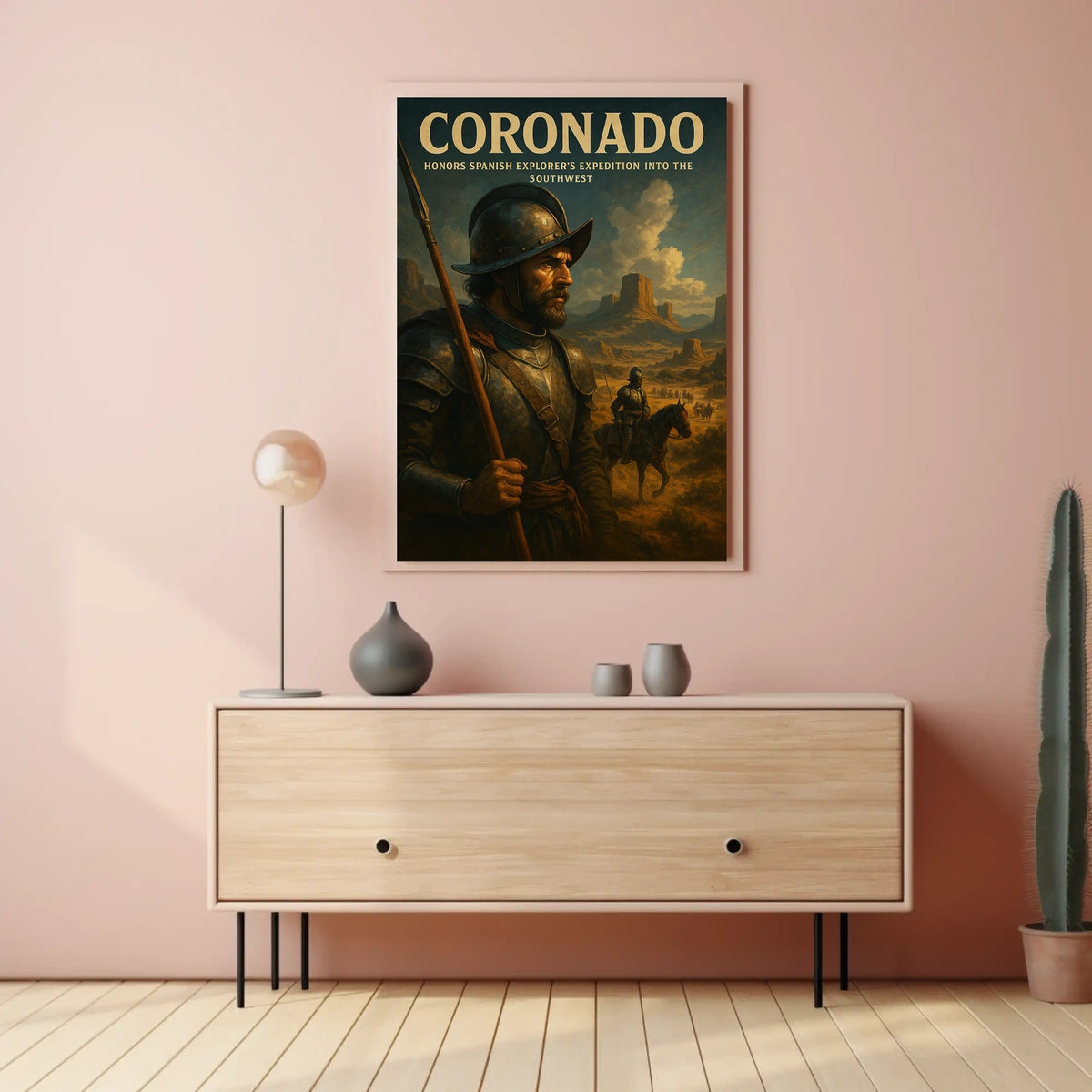 Coronado Honoring The Spanish Explorer Poster