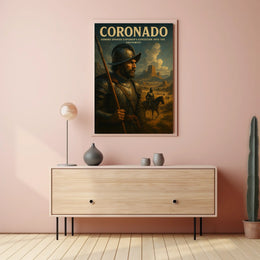 Coronado Honoring The Spanish Explorer Poster