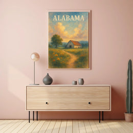 Alabama Landscape Poster