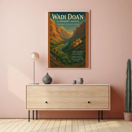 Wadi DoaN A Desert Oasis Poster