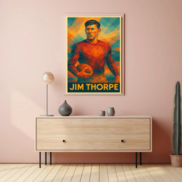 Jim Thorpe Tribute Poster