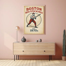 Boston Red Stockings  Est. 1870s Poster PosterGoat