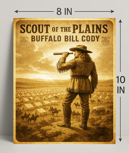 Buffalo Bill Cody Scout of the Plains Poster PosterGoat