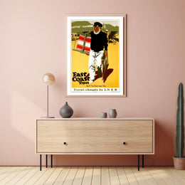 East Coast Types The Deck-Chair Man Poster