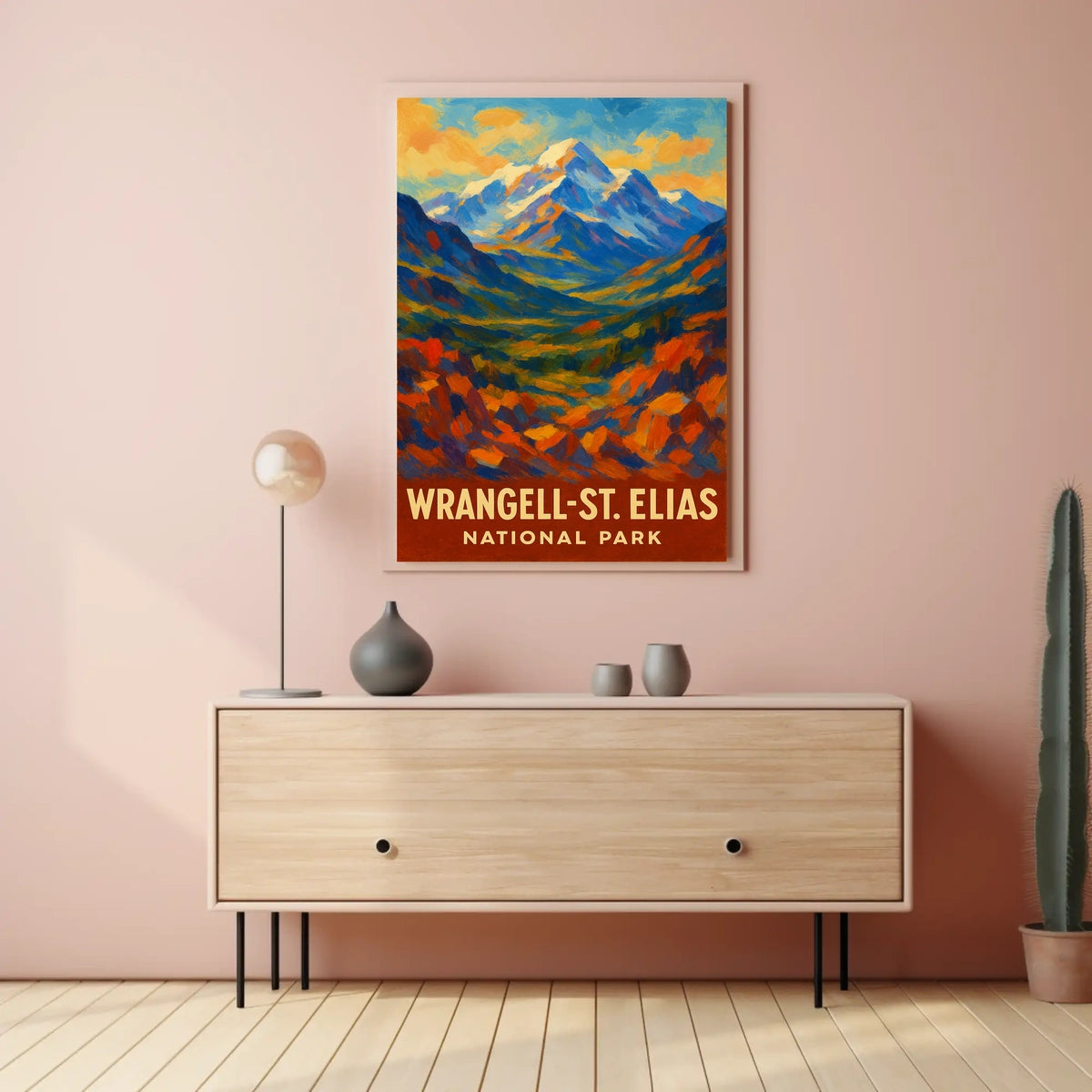 Wrangell-St. Elias National Park Poster