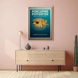 Porcupine Pufferfish Natures Inflatable Wonder Poster