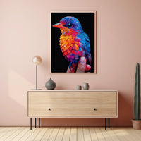 Vibrant Bird Of Paradise Poster