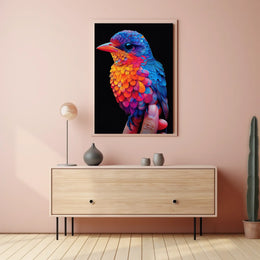 Vibrant Bird Of Paradise Poster