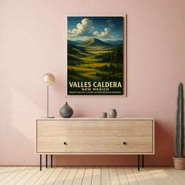 Valles Caldera New Mexico Poster