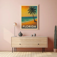 Florida Sunset Poster