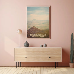Badlands National Park Poster