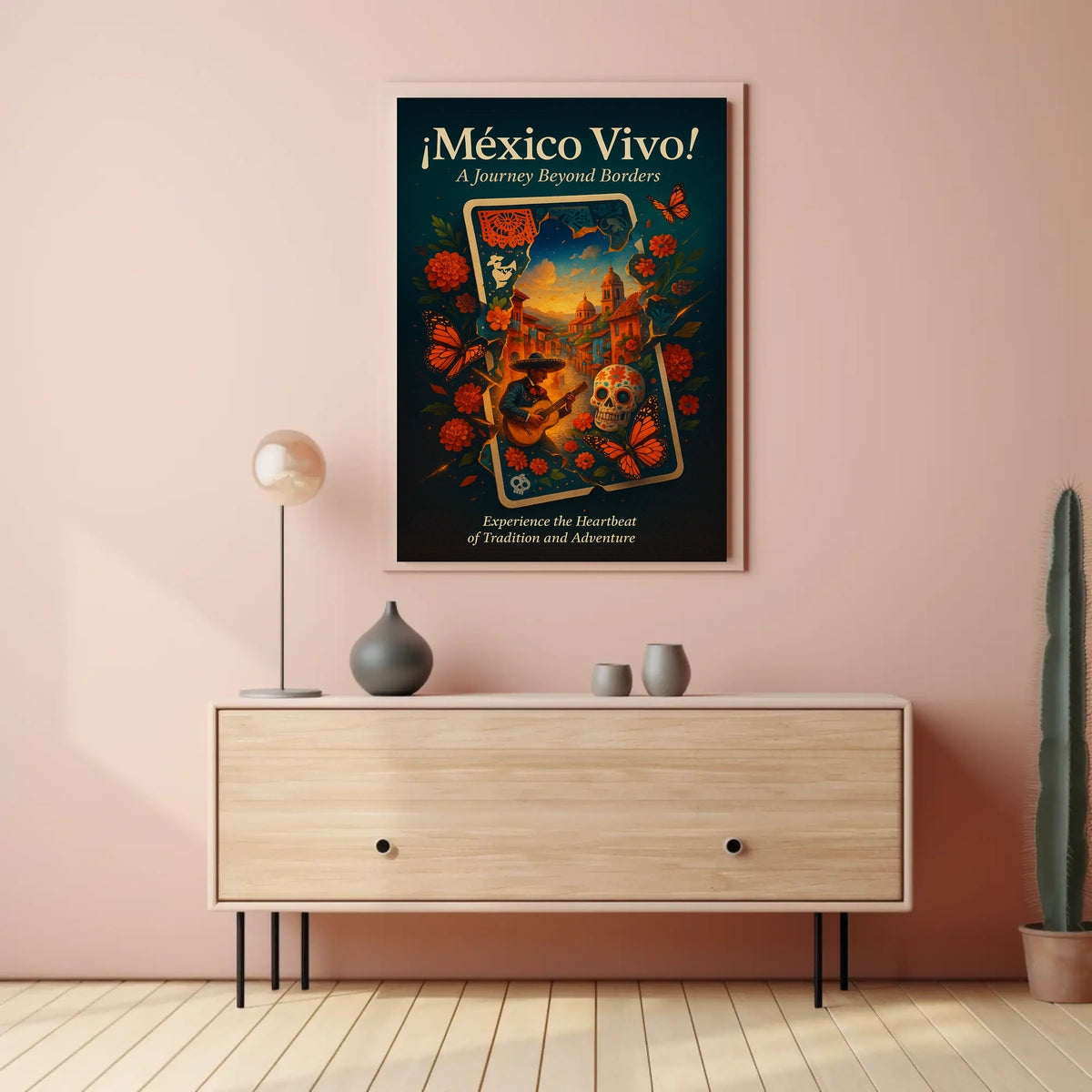 México Vivo A Journey Beyond Borders Poster