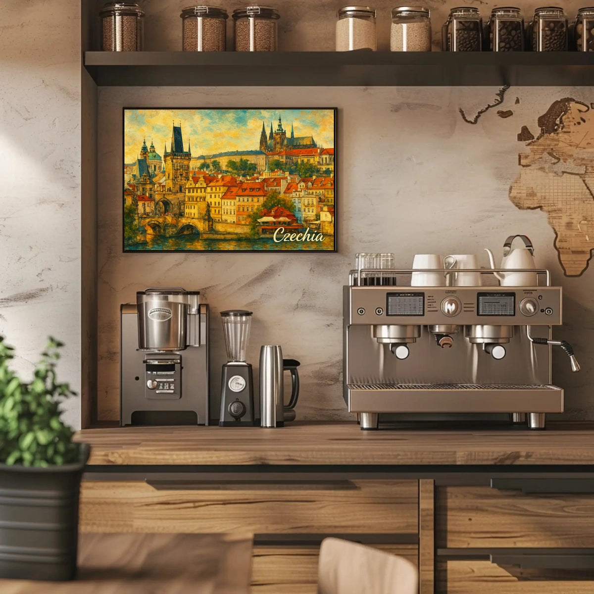 Scenic View of Czechia Poster